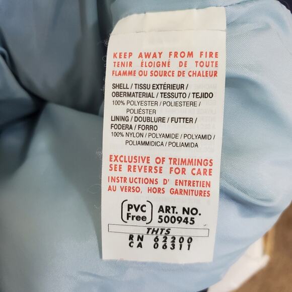 Puma | Full Zip Front Crop Puffer Warm Winter Coat with Zip Pockets - Picture 8 of 10